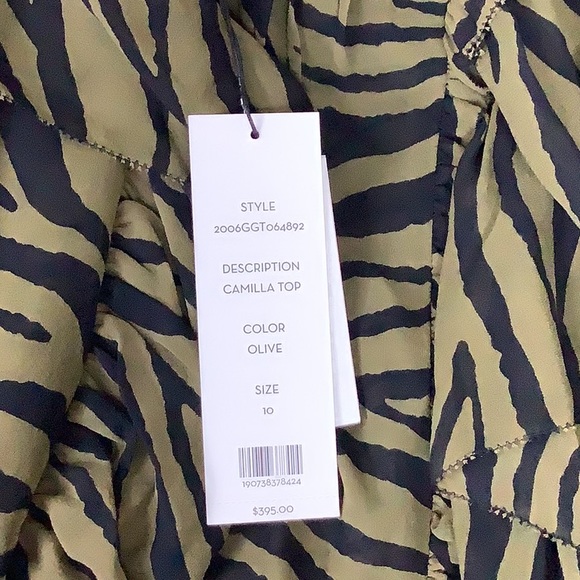 Veronica Beard Long Sleeve Camilla Top - Picture 13 of 14